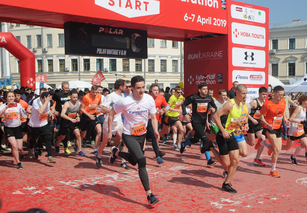 В столице состоялся Kyiv Half Marathon: Кличко бежал тоже