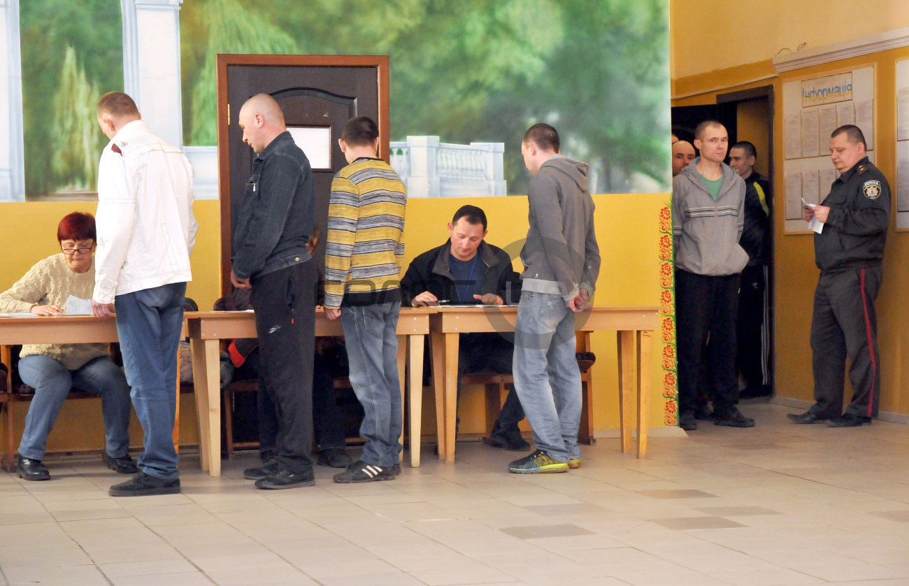 Как проходит голосование в Харьковском СИЗО
