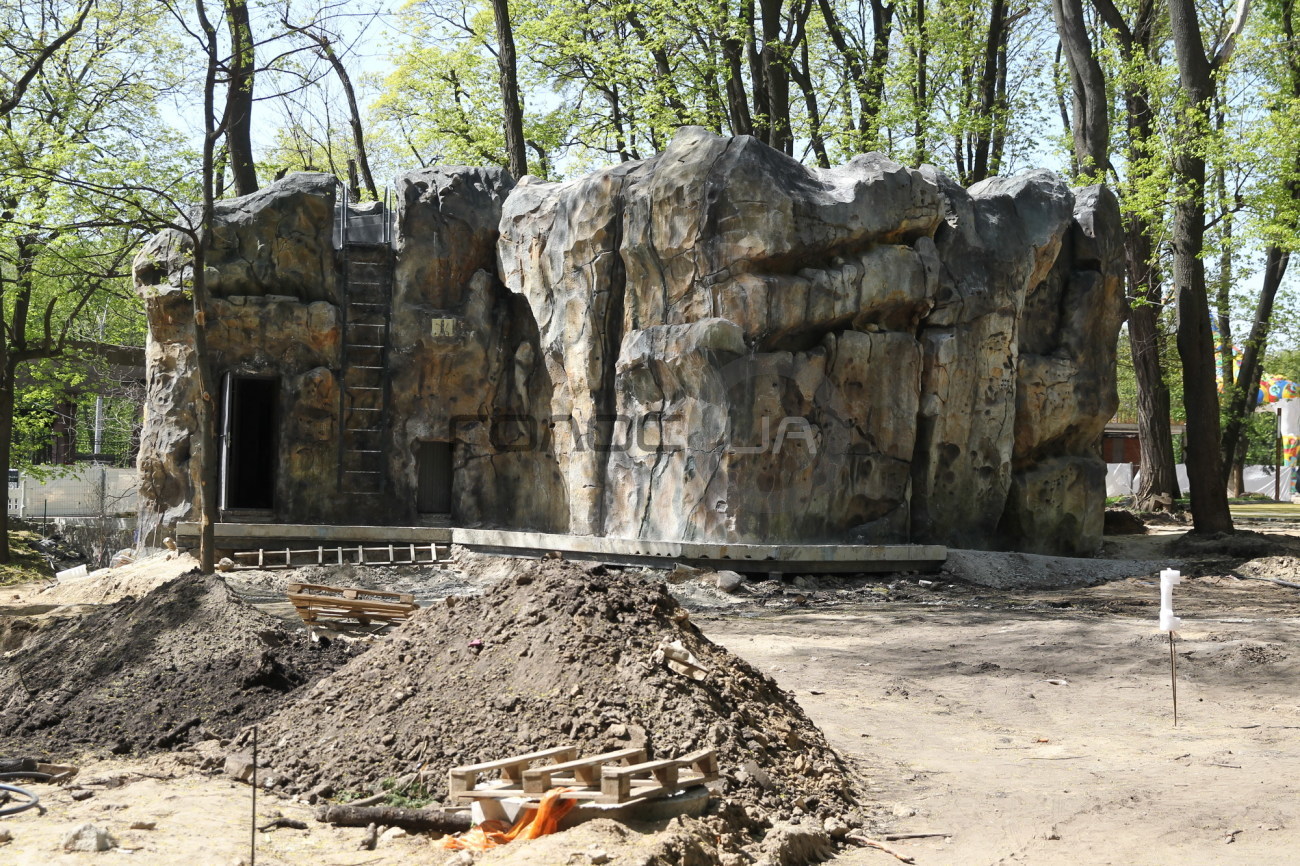 Как проходит реконструкция киевского зоопарка