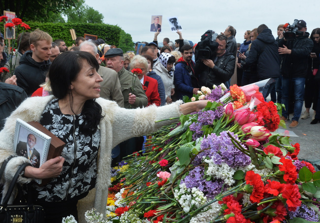 День Победы в Киеве: ветераны, портреты и задержание