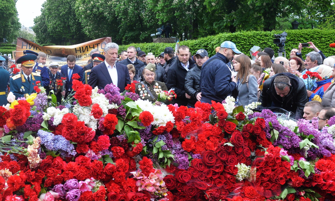 День Победы в Киеве: ветераны, портреты и задержание