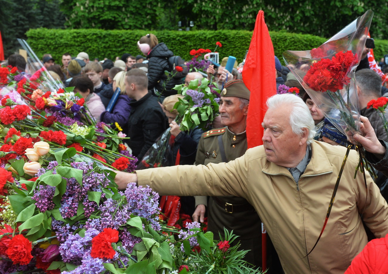 День Победы в Киеве: ветераны, портреты и задержание