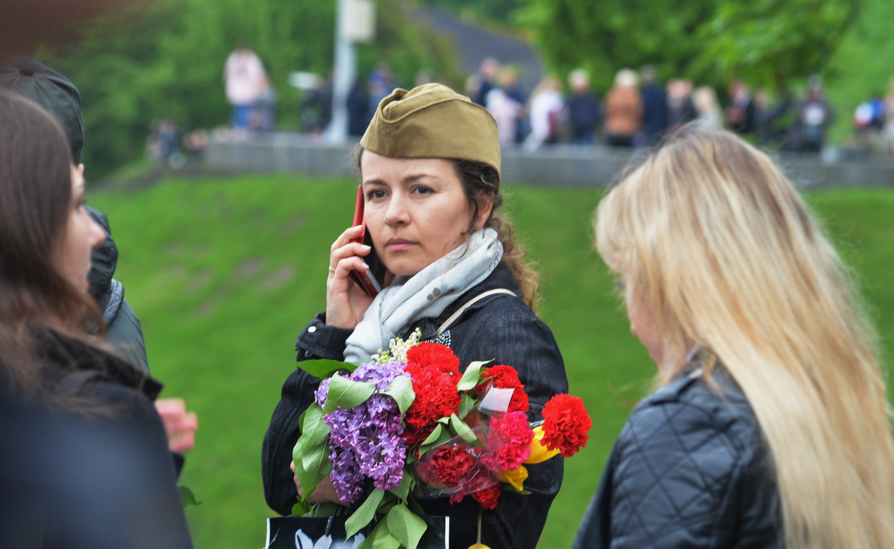 День Победы в Киеве: ветераны, портреты и задержание