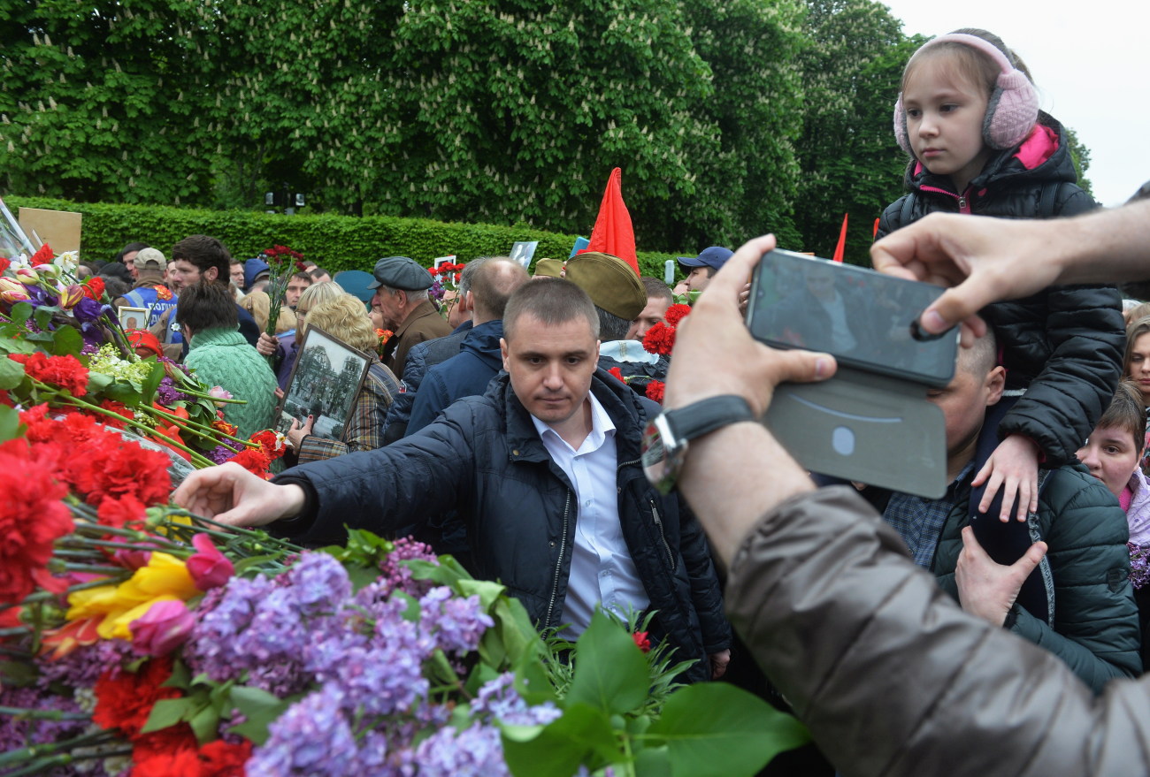 День Победы в Киеве: ветераны, портреты и задержание