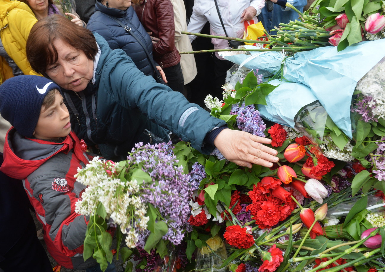 День Победы в Киеве: ветераны, портреты и задержание