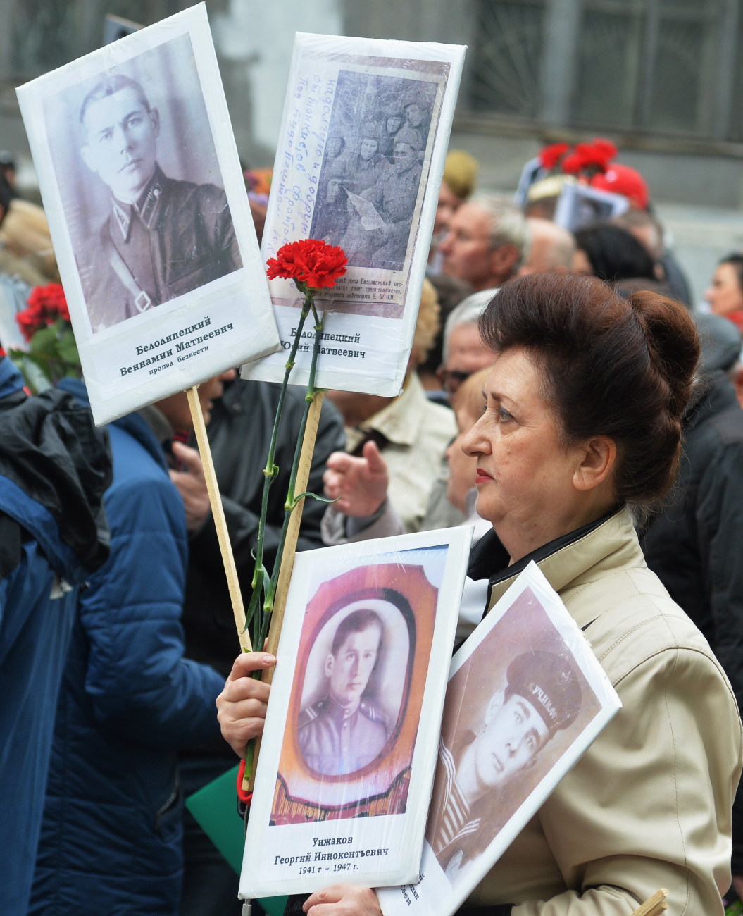 День Победы в Киеве: ветераны, портреты и задержание