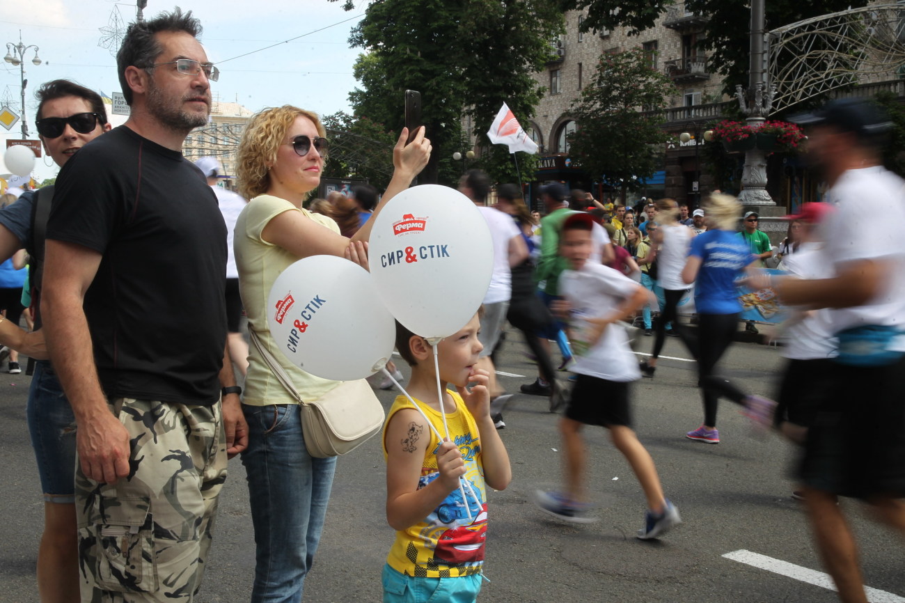 В Киеве состоялся традиционный пробег под каштанами