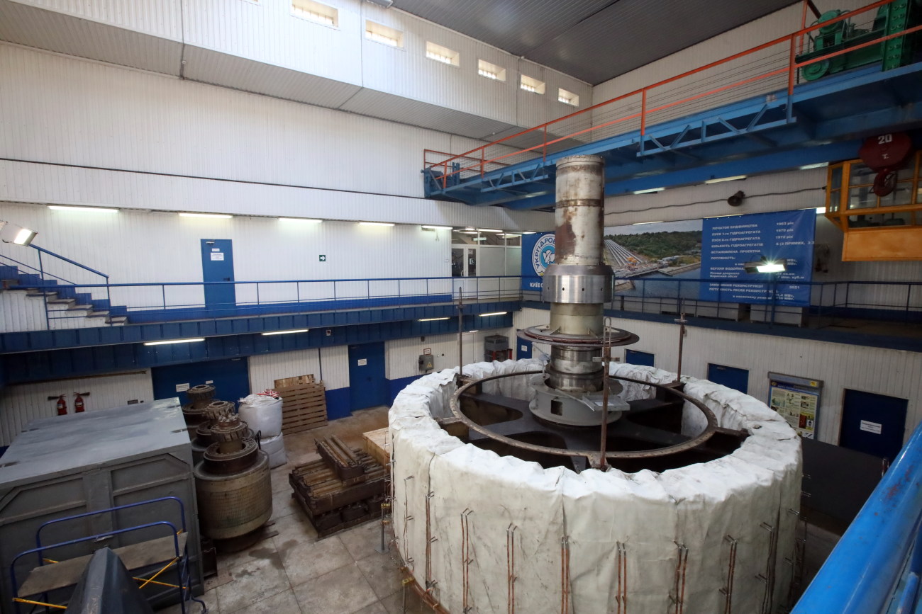 После реконструкции на Киевской ГАЭС запустили вторую турбину