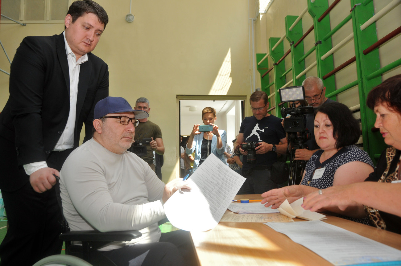 Кернес проголосовал в Харькове