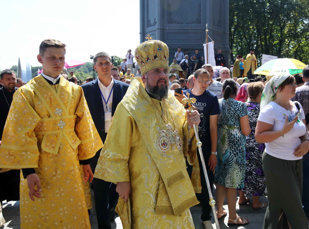 Первый Кресный ход ПЦУ: в рядах замечен Порошенко