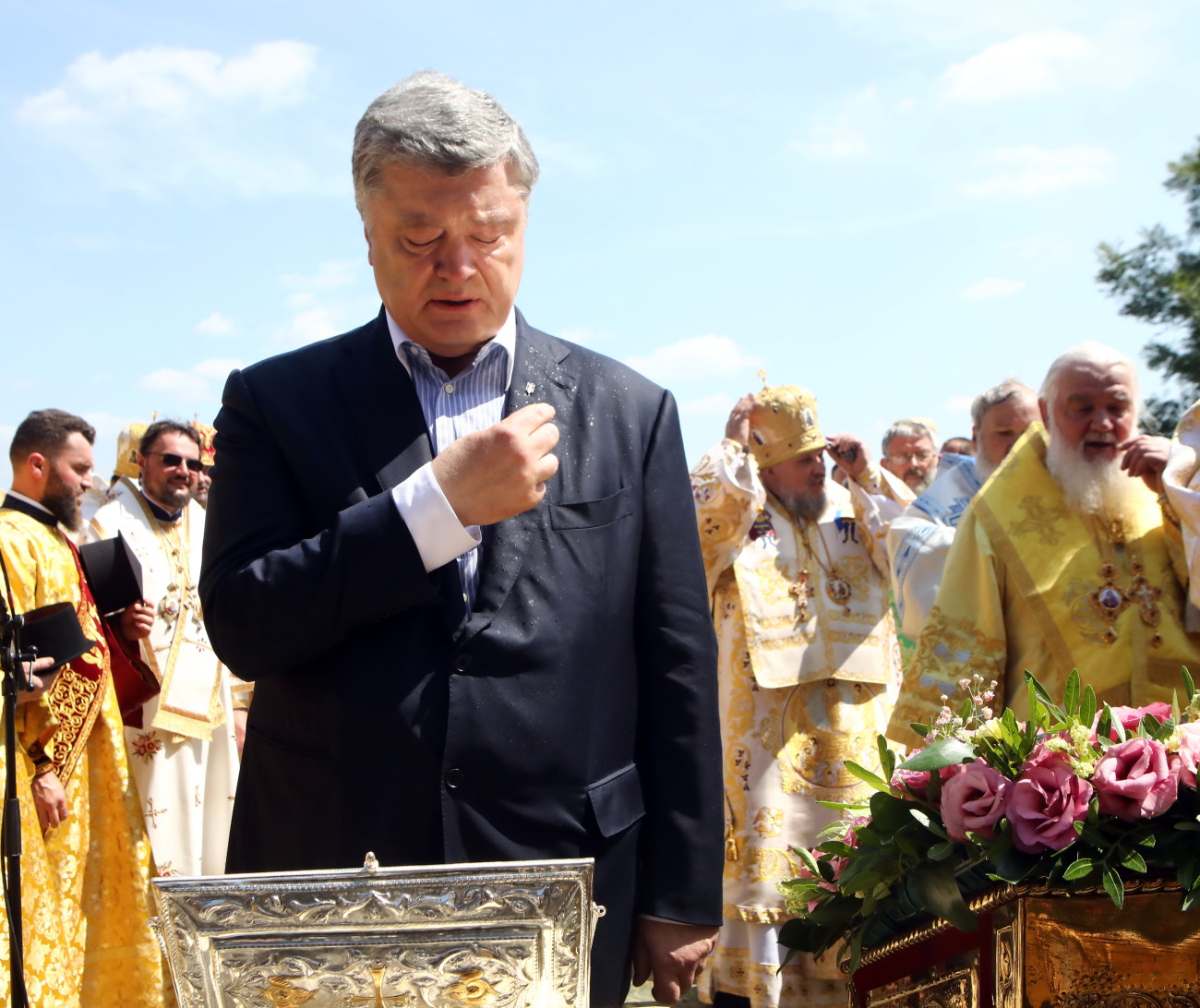 Первый Кресный ход ПЦУ: в рядах замечен Порошенко