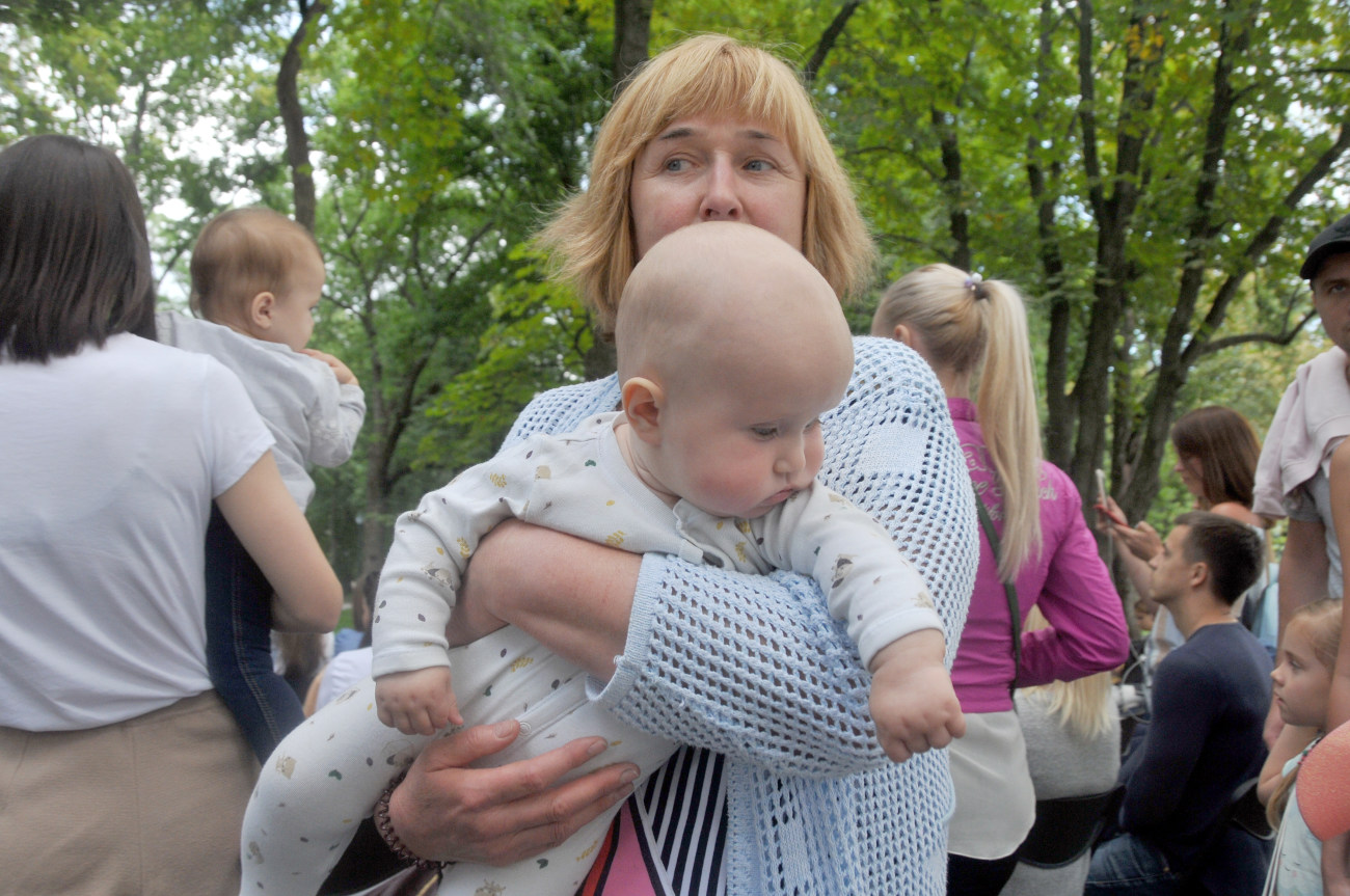 Праздник-акция, посвященный Всемирной неделе грудного вскармливания прошла в Харькове