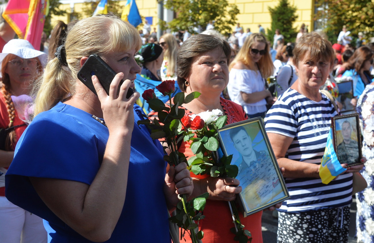 В Киеве прошел Марш защитников Украины
