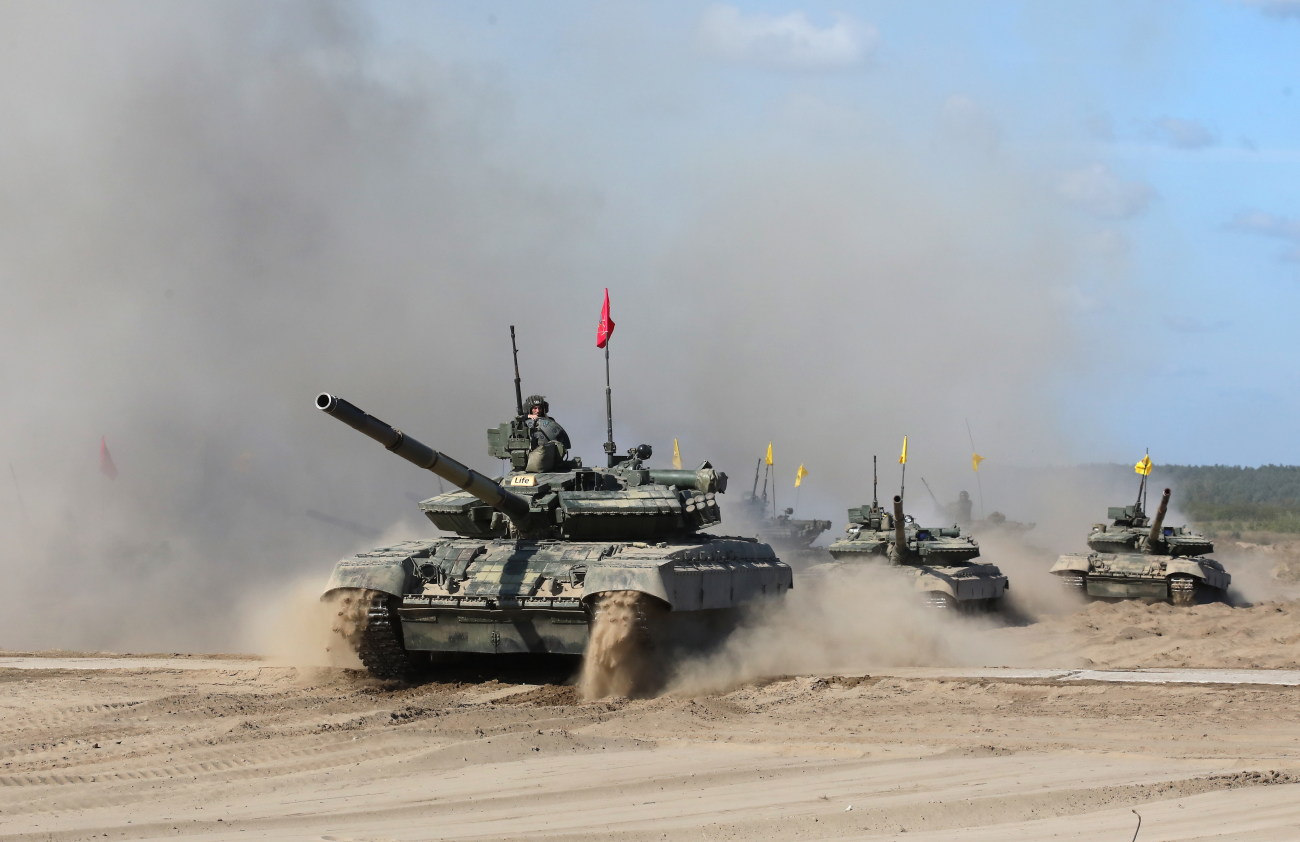 Под Киевом прошли соревнования на лучший танковый взвод Вооруженных сил Украины