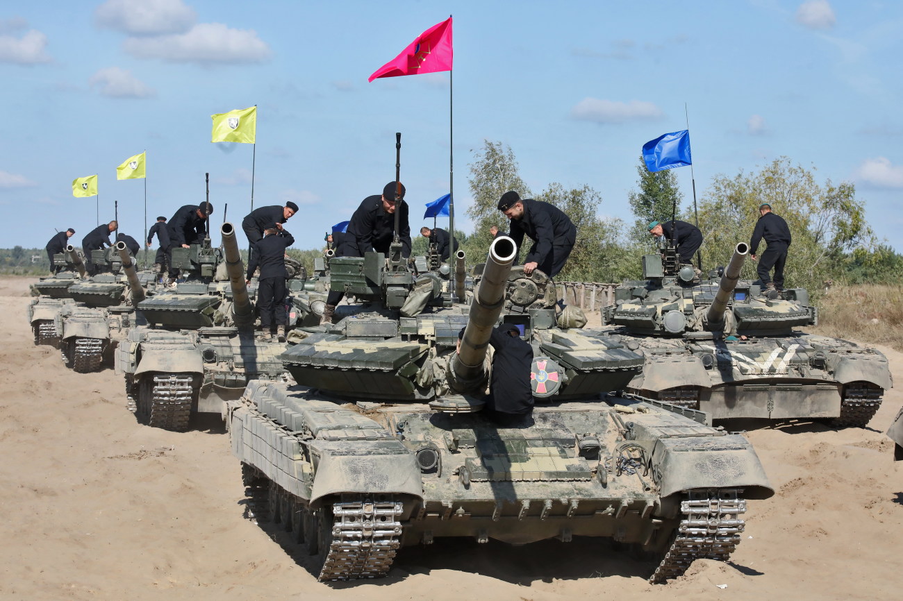 Под Киевом прошли соревнования на лучший танковый взвод Вооруженных сил Украины