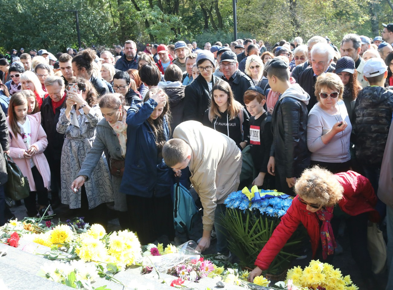 В Киеве почтили память жертв Бабьего Яра