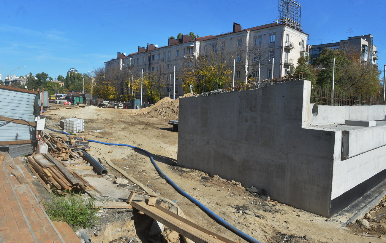 Ремонт Шулявского моста в Киеве: На месте не было замечено ни одного рабочего