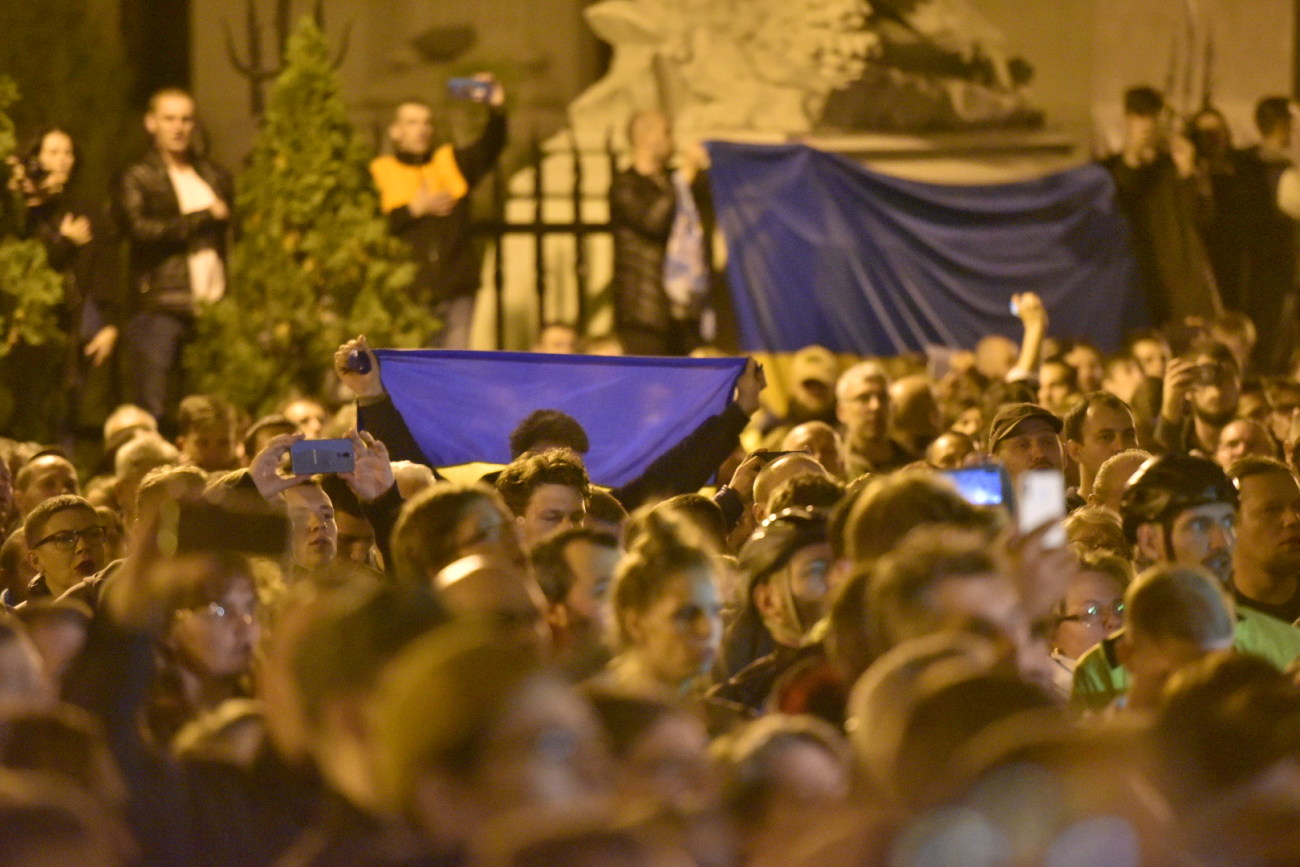 В Киеве протестовали против «формулы Штайнмайера»