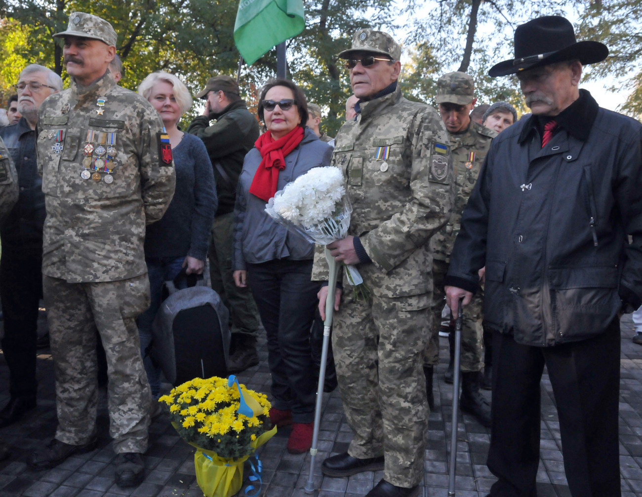 В Харькове в День Защитника Украины открыли необычный памятник