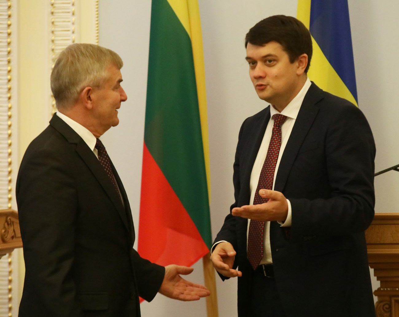 Украину посетил спикер Литвы