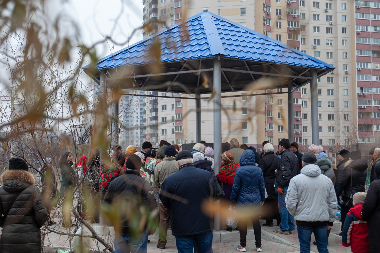 В Киеве появился бювет с подогревом