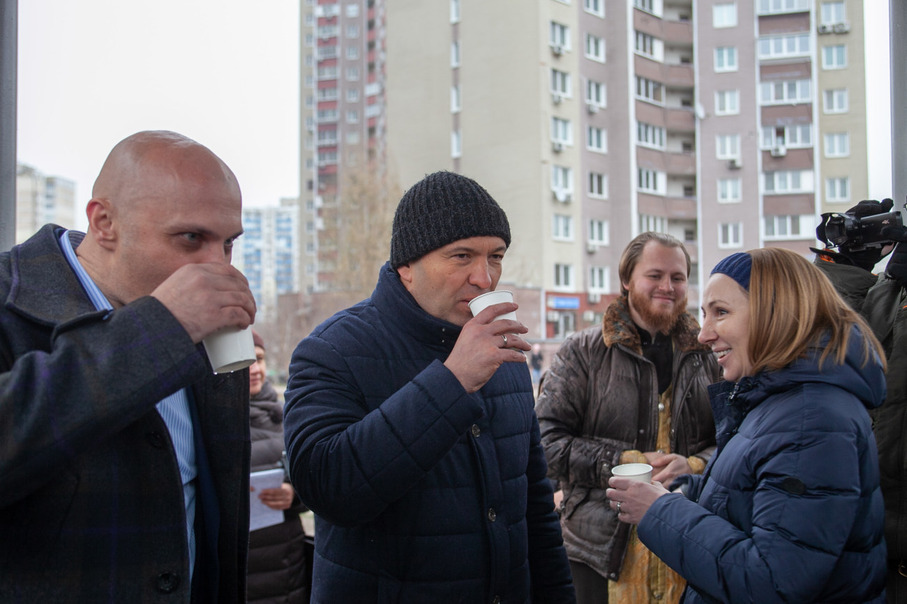 В Киеве появился бювет с подогревом