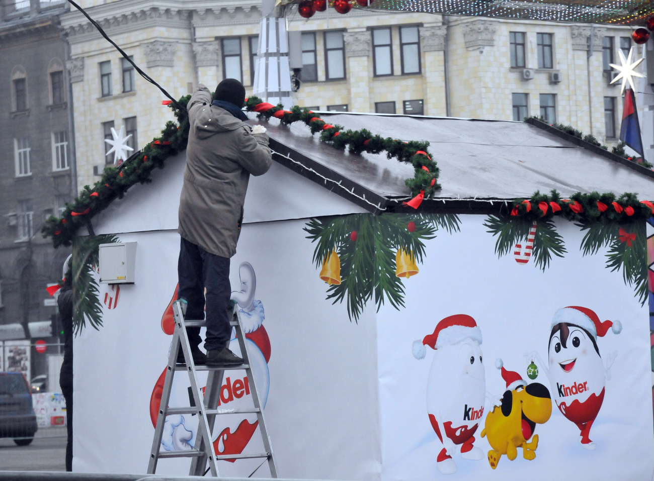 Харьков готовится к Новому году