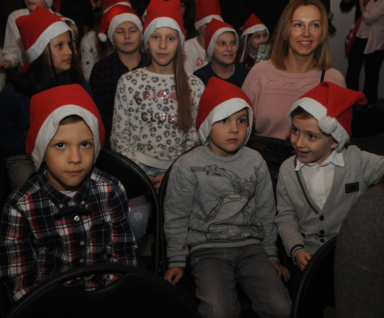 В Киеве встретились Святой Николай и финский Йоулупукки (Санта-Клаус)