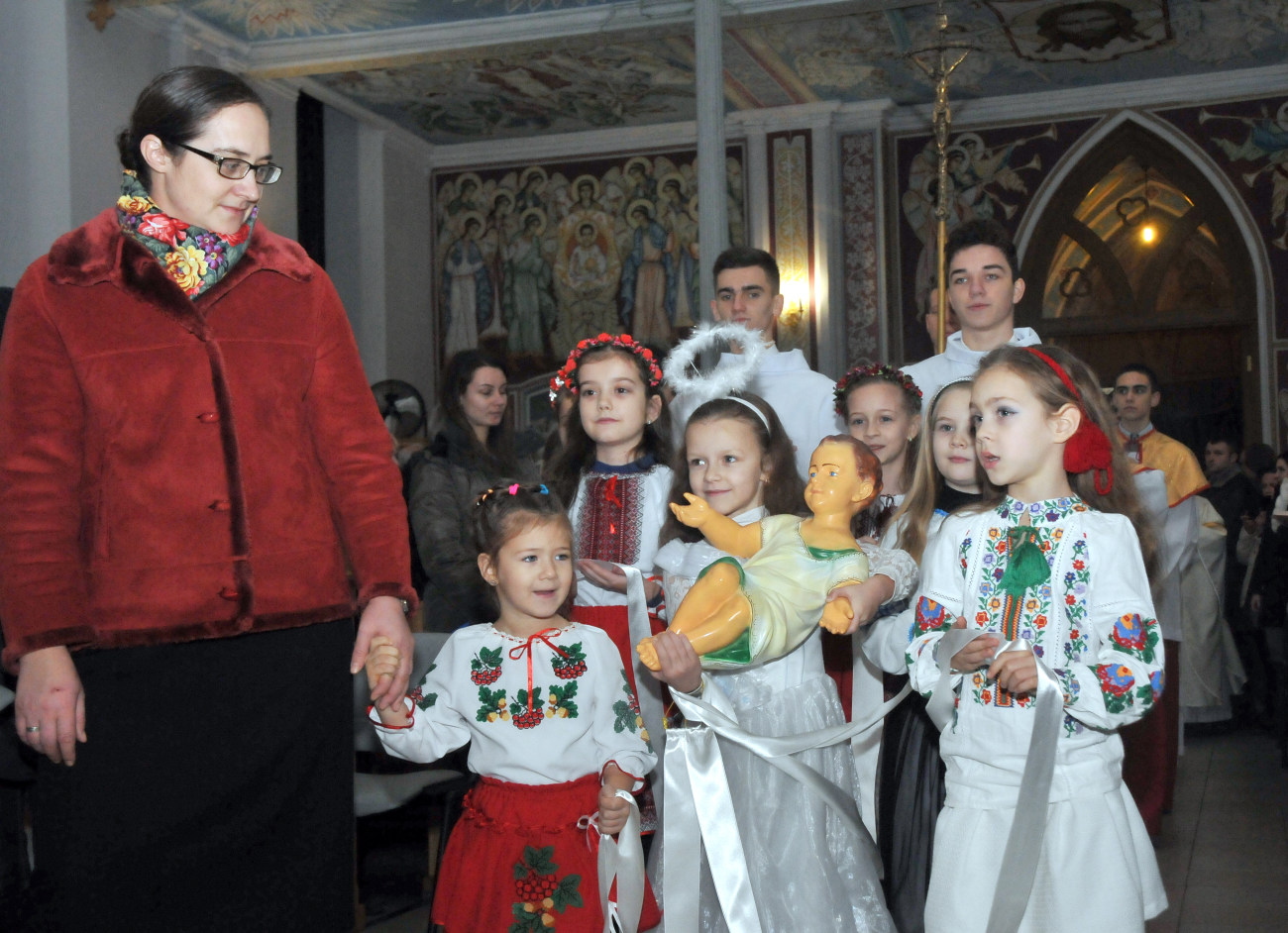 Католики празднуют Рождество