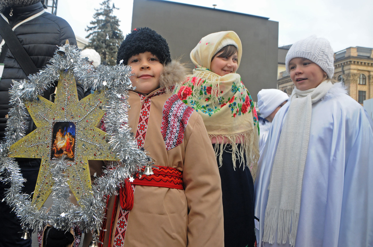 Украинцы празднуют Рождество