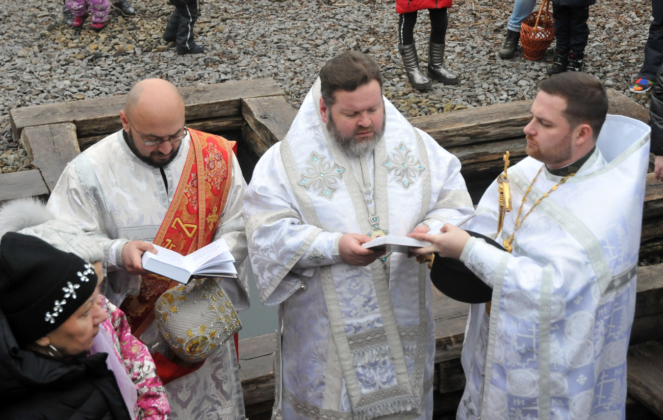 Праздник Крещения на Харьковщине