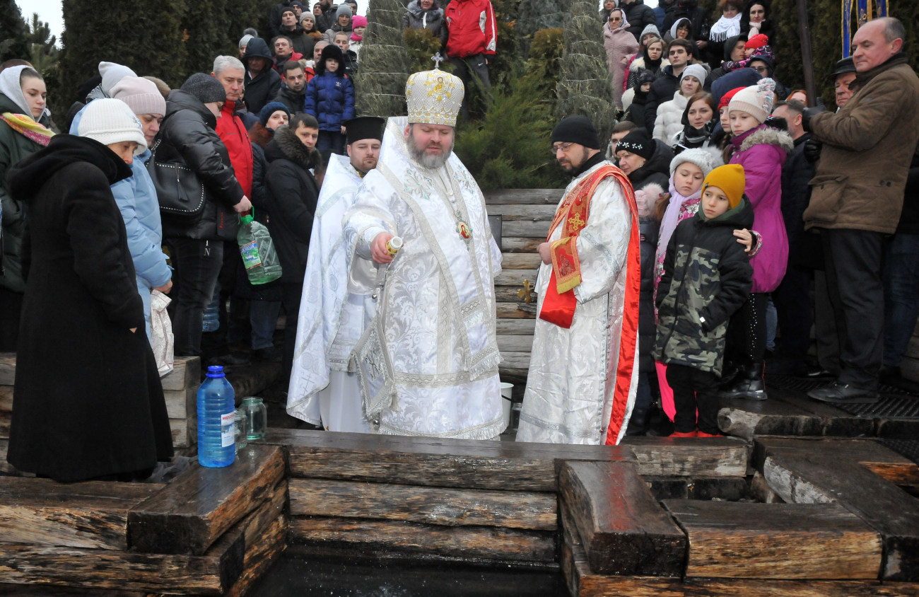 Праздник Крещения на Харьковщине