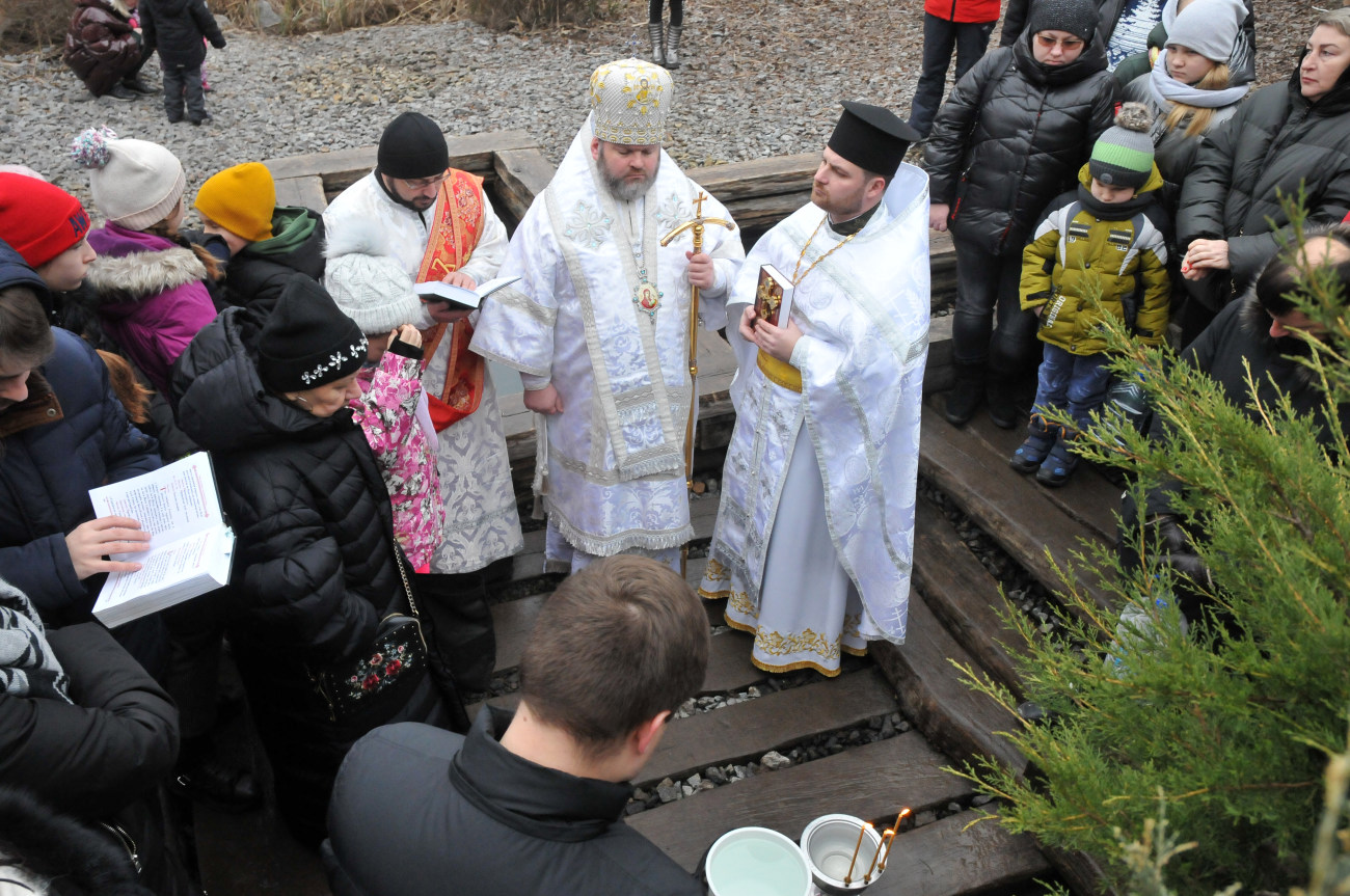 Праздник Крещения на Харьковщине