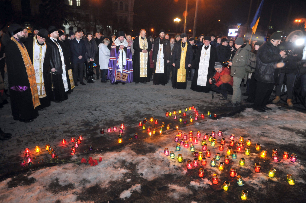 Харьков почтил память погибших &#171;майдановцев&#187;
