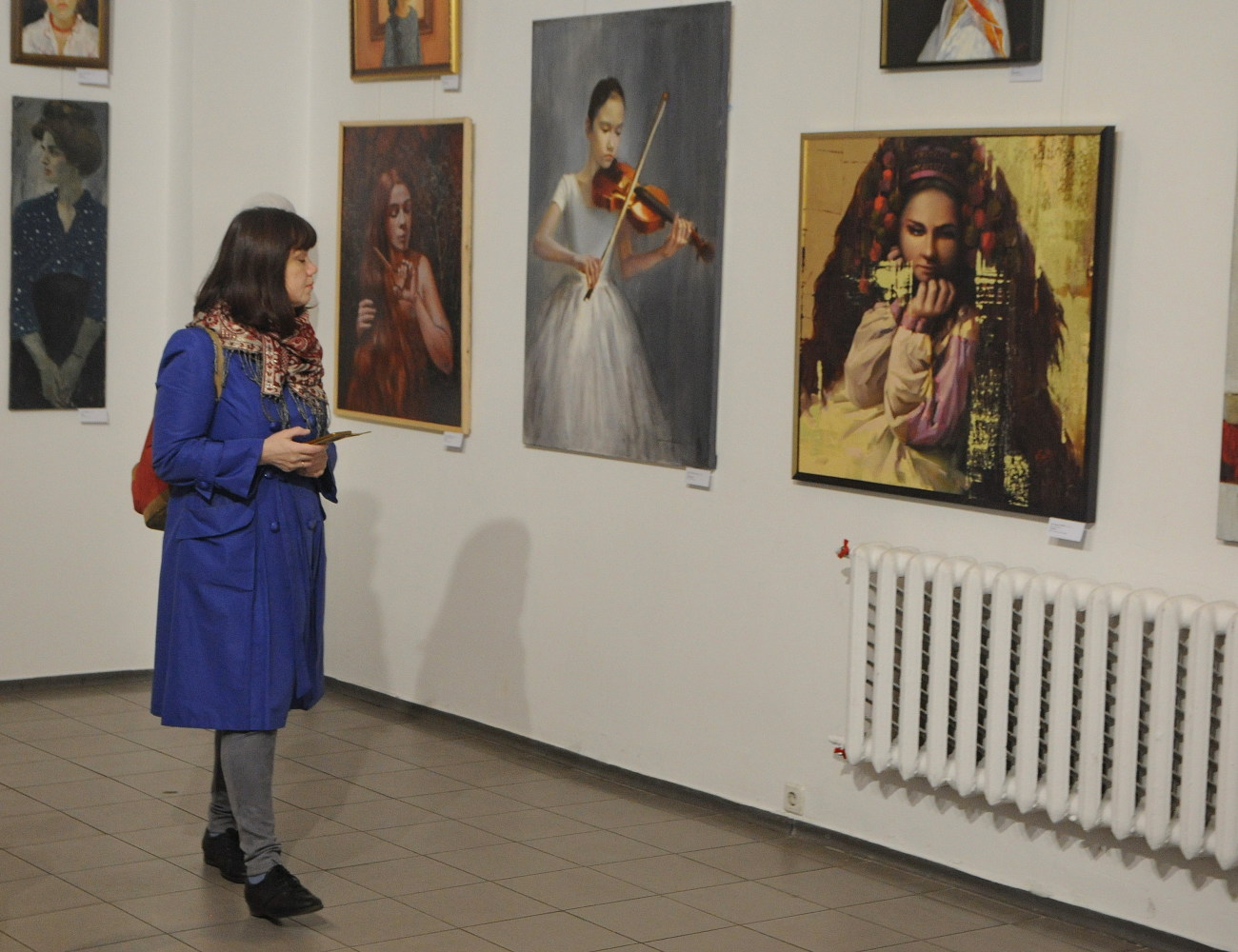 В Киеве проходит выставка женских портретов