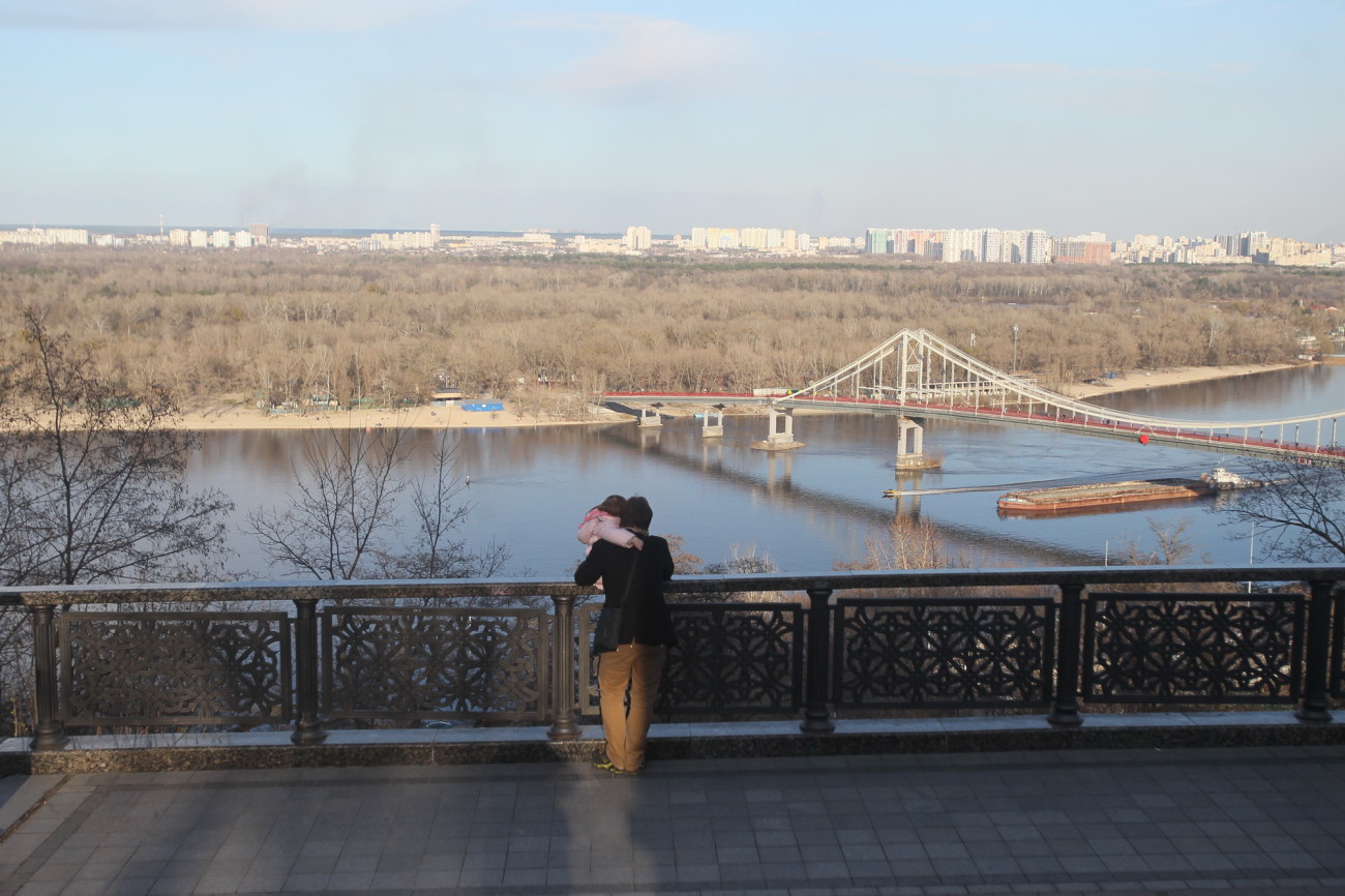Киев на карантине: &#171;Мост Кличко&#187;