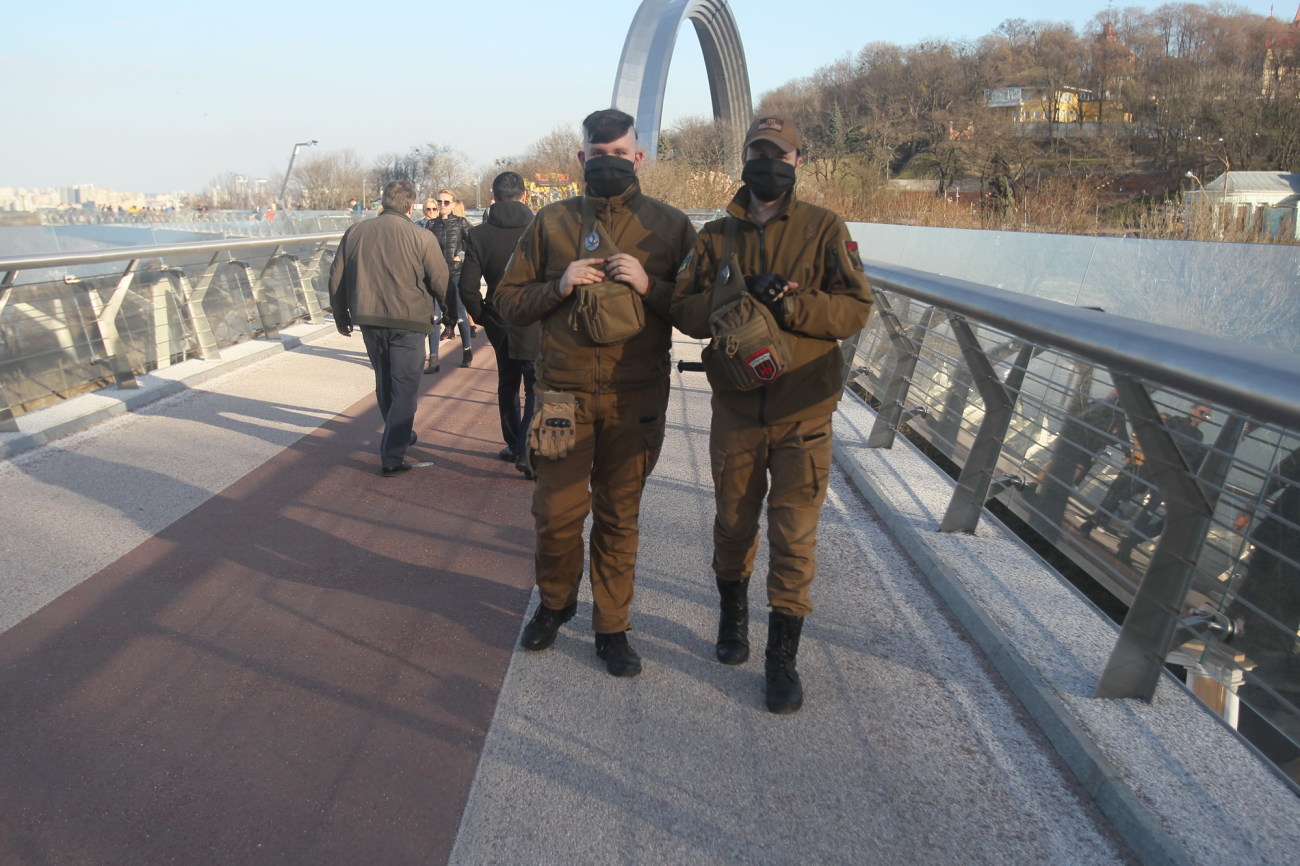Киев на карантине: &#171;Мост Кличко&#187;