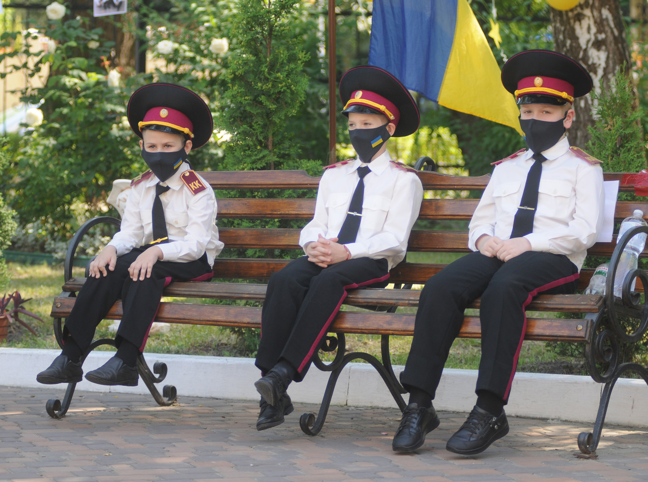В Киеве состоялся карантинный выпускной