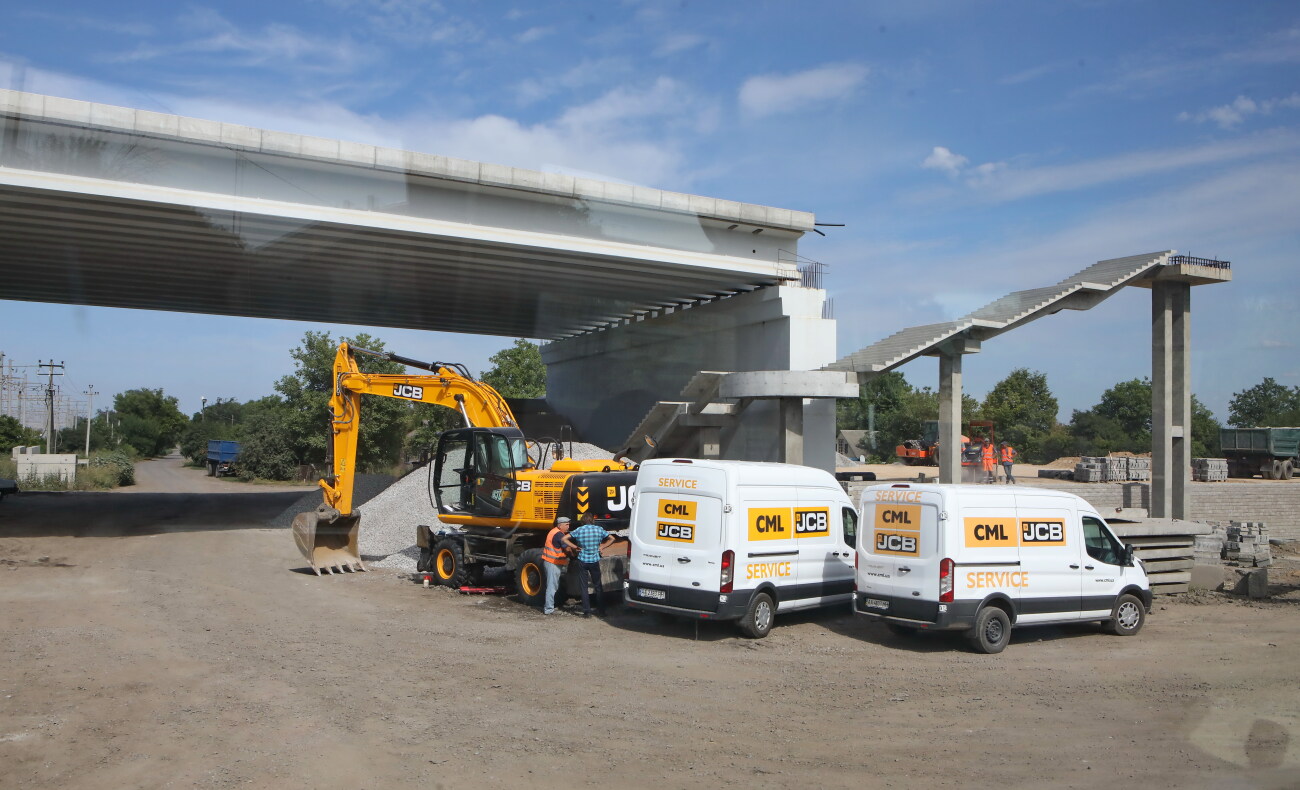 Полтавскую часть новой бетонной дороги Днепр &#8212; Решетиловка планируют завершить в этом году
