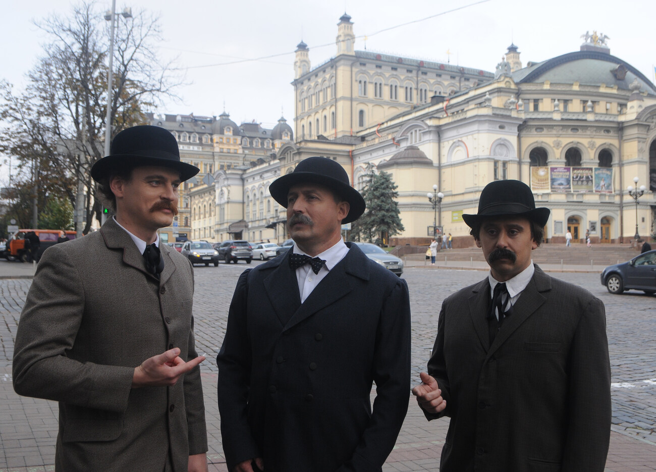 По улицам Киева ходил Иван Франко