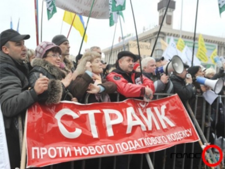 Підприємці розпочнуть мітинг сьогодні об 11, міліція &#8212; проти