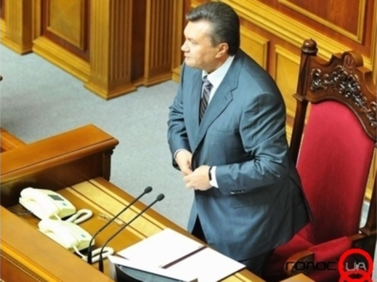 Сегодня у народных депутатов &#8212; 50 законопроектов и Янукович