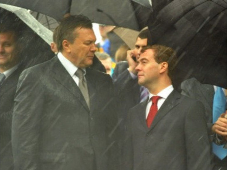 Янукович и Медведев встретились в Чернобыле