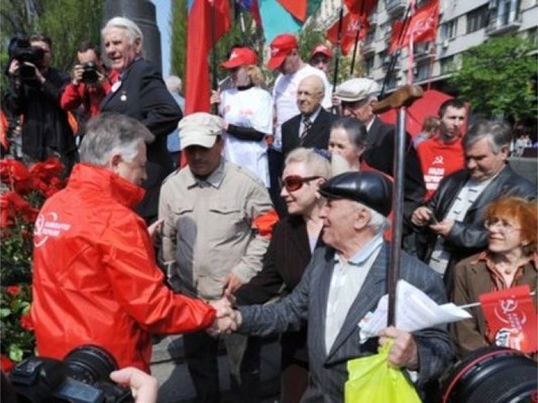 Первомай в столице отпраздновали эффектно