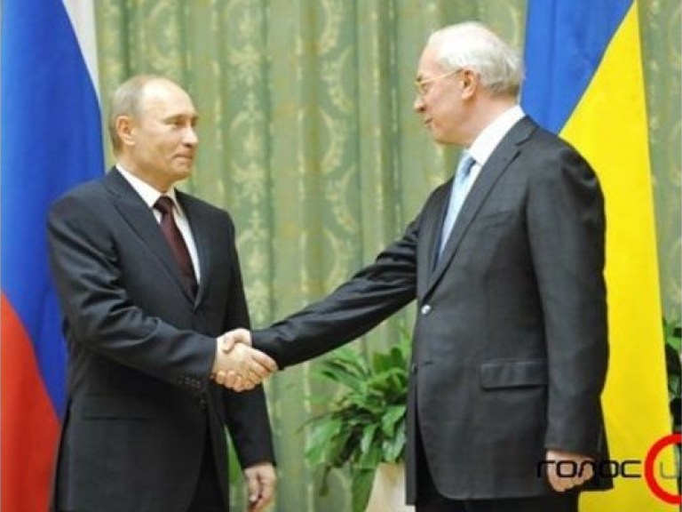 Азаров проводит в Москве газовые переговоры с Владимиром Путиным