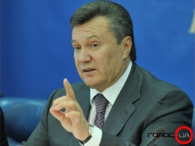 Янукович пригрозил, что у кого-то “полетит голова ”