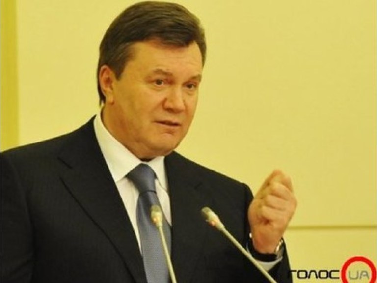 Янукович заявил, что Соглашение об ассоциации с ЕС &#8212; его принципиальная позиция