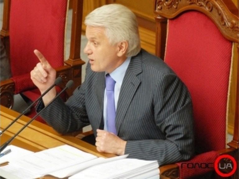 Литвину не удалось убедить оппозицию прекратить блокирование парламента