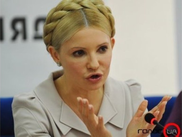 Тимошенко хочет вернуть предпринимателям незаконно отобранную собственность
