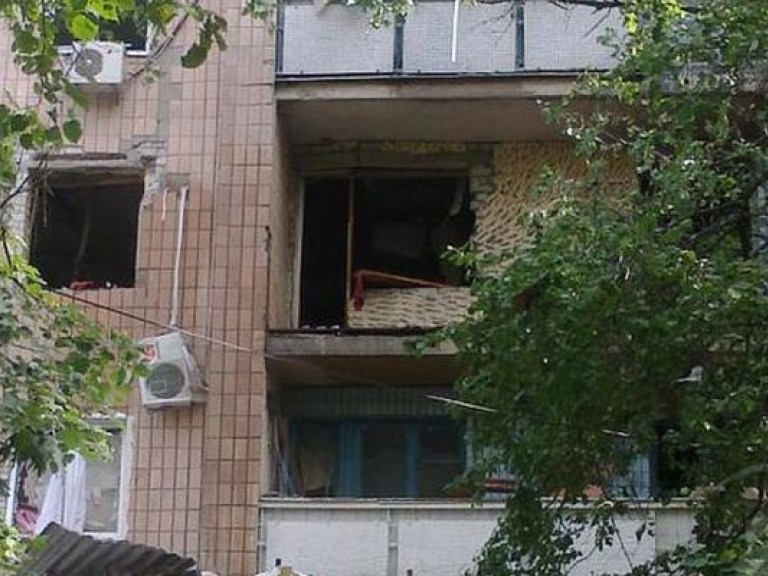 В Харькове восстановили часть взорванного дома